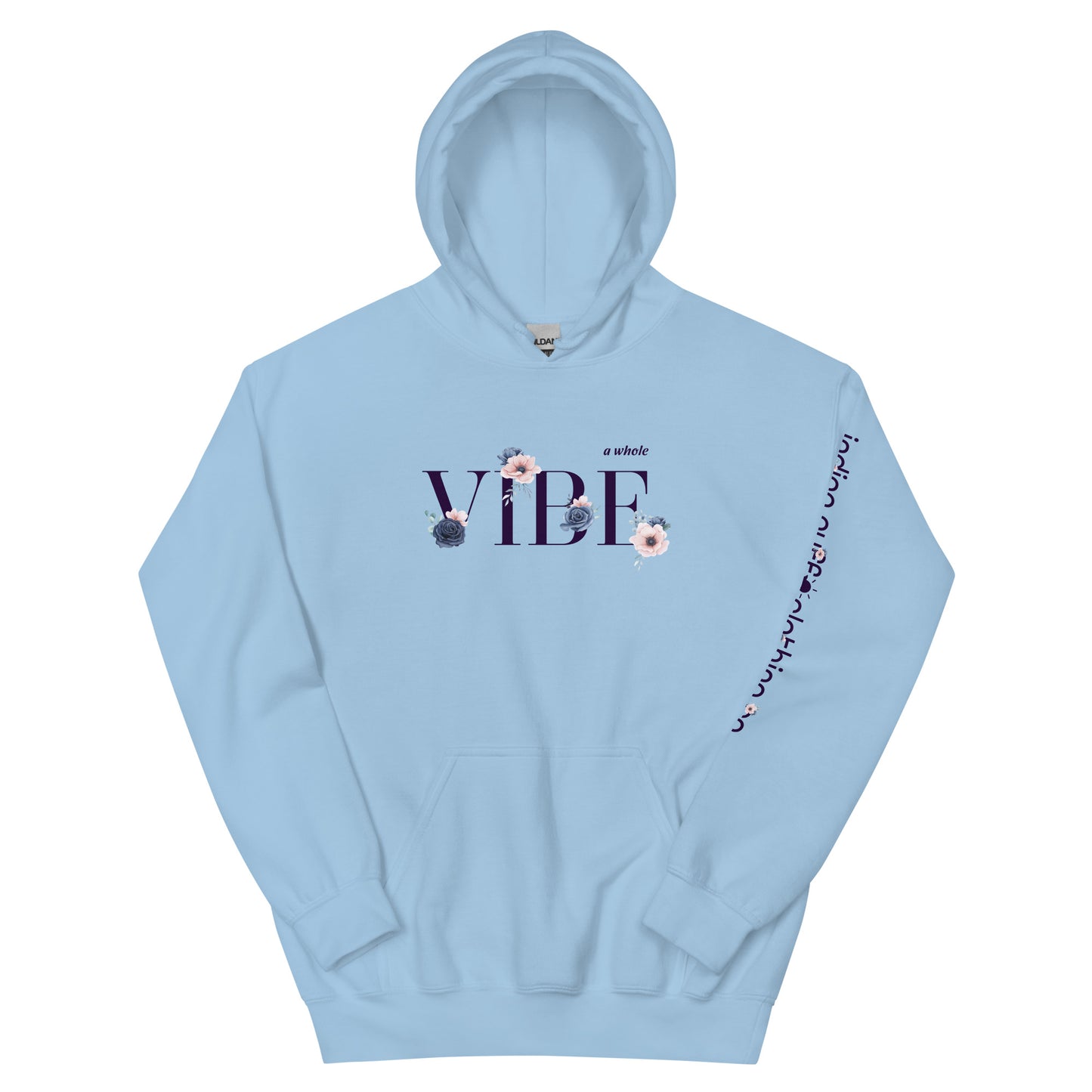 A Whole Vibe Hoodie (pink)