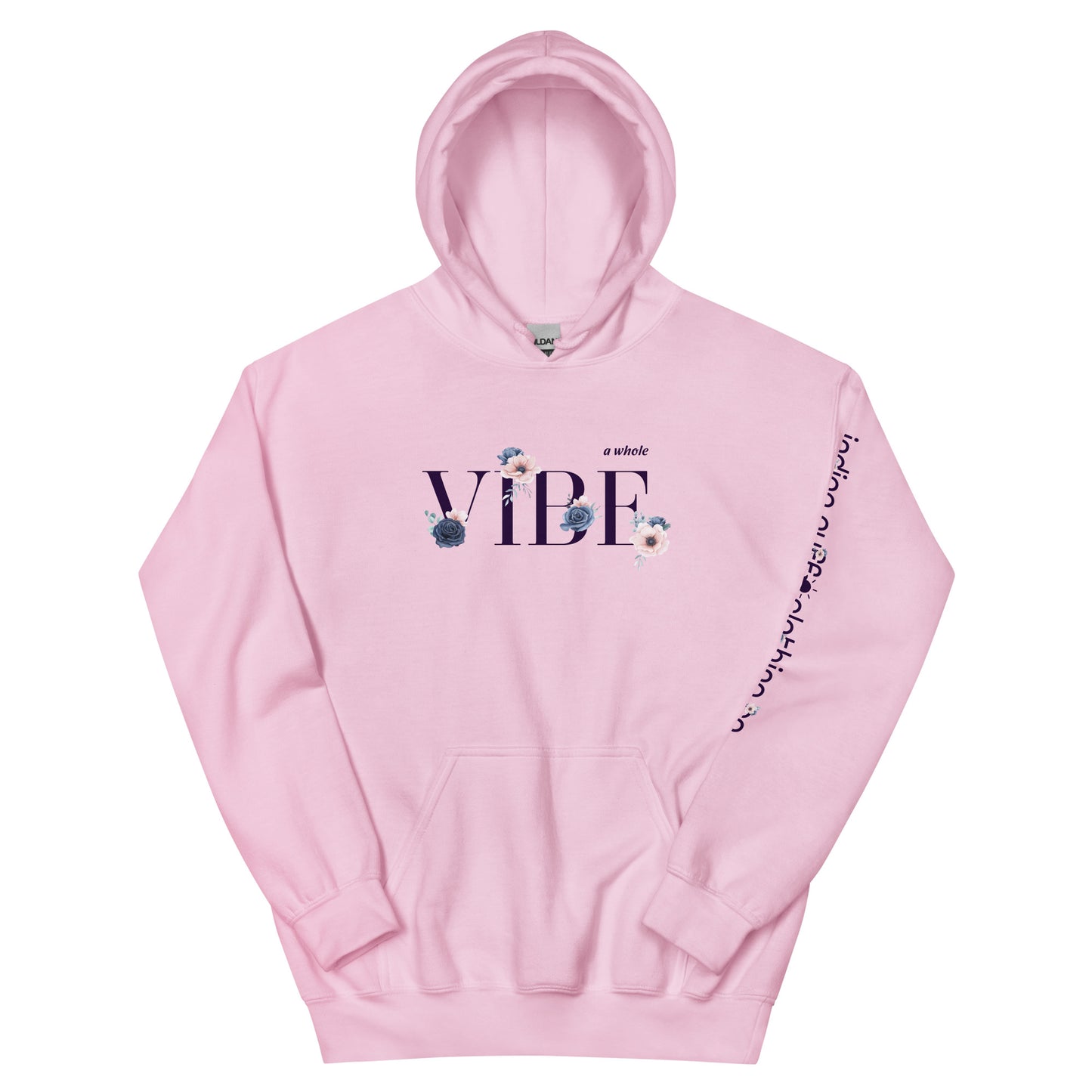 A Whole Vibe Hoodie (pink)