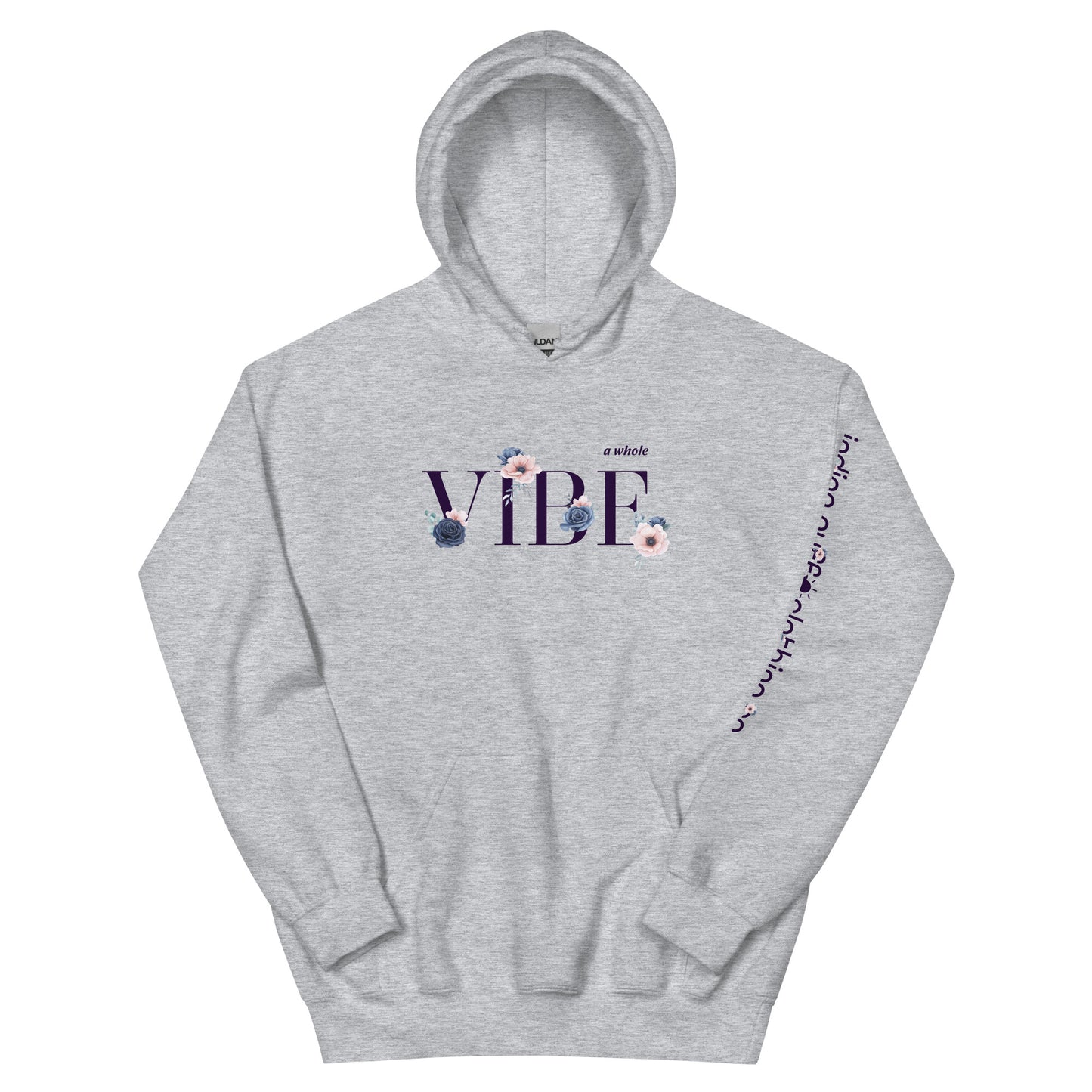 A Whole Vibe Hoodie (pink)