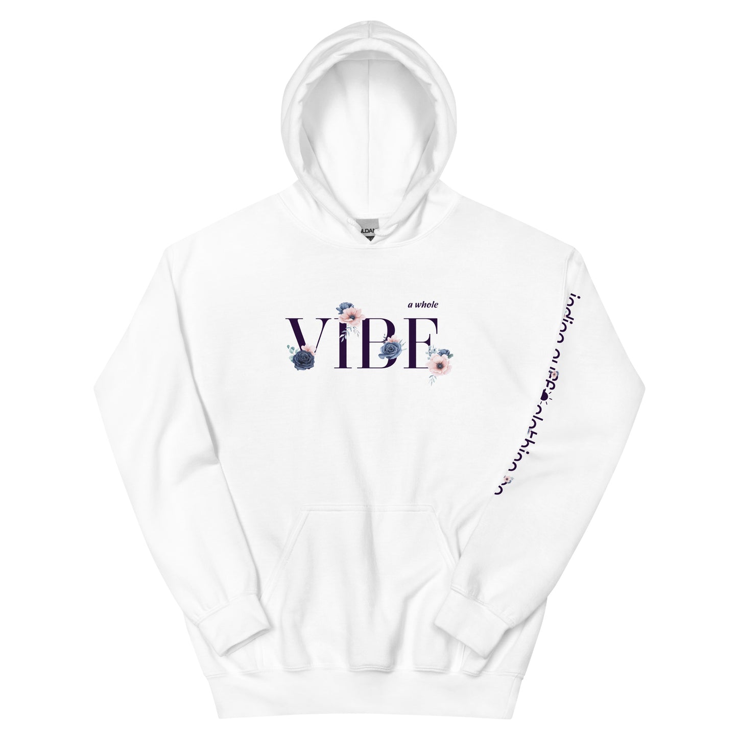 A Whole Vibe Hoodie (pink)