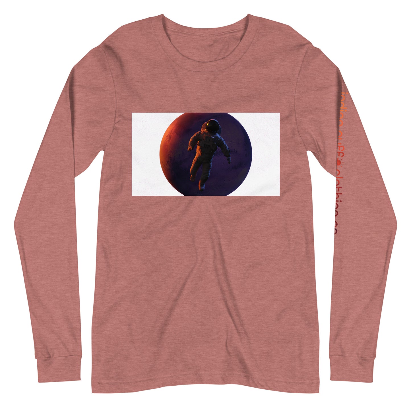 Spaced Out Long Sleeve Tee (black)