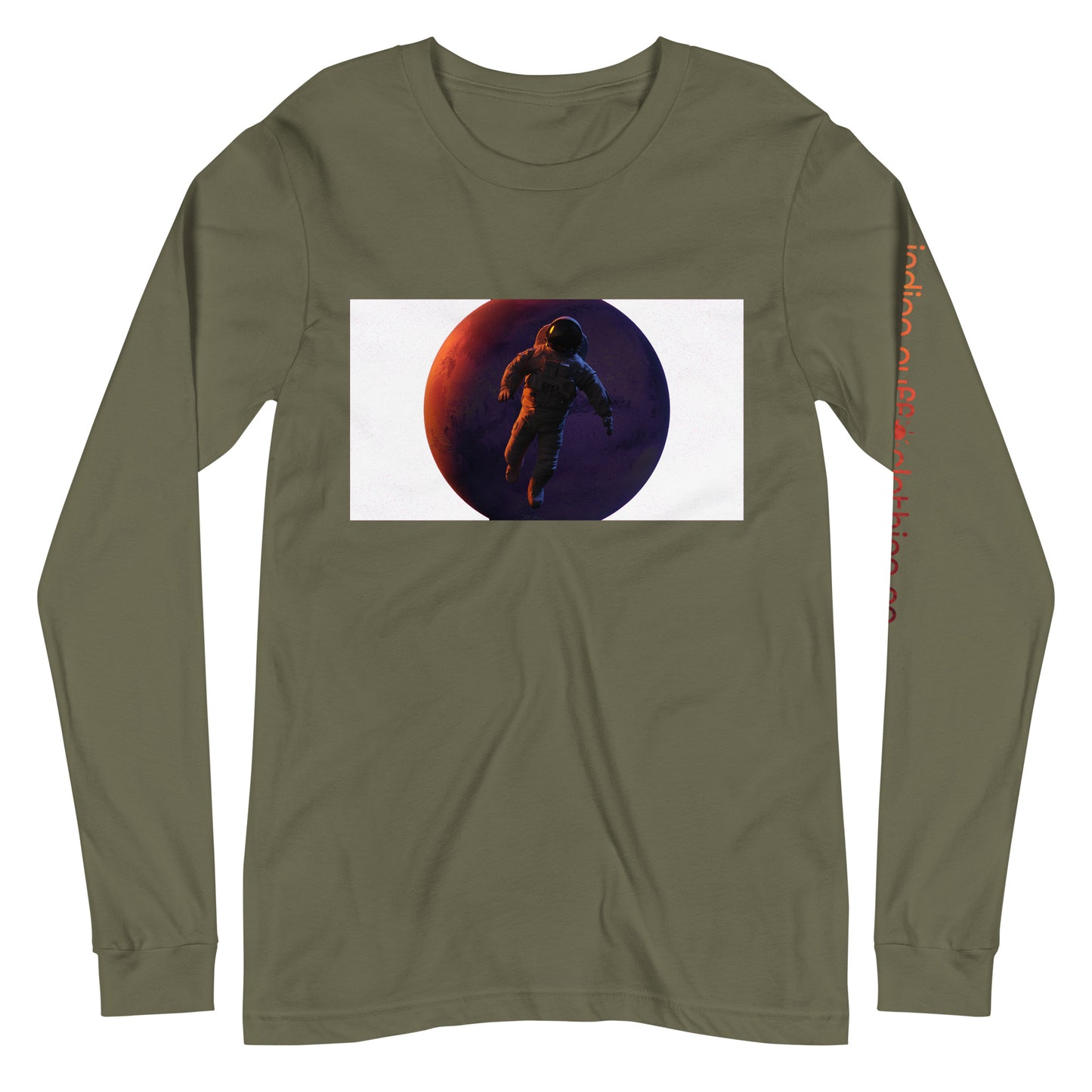 Spaced Out Long Sleeve Tee (black)