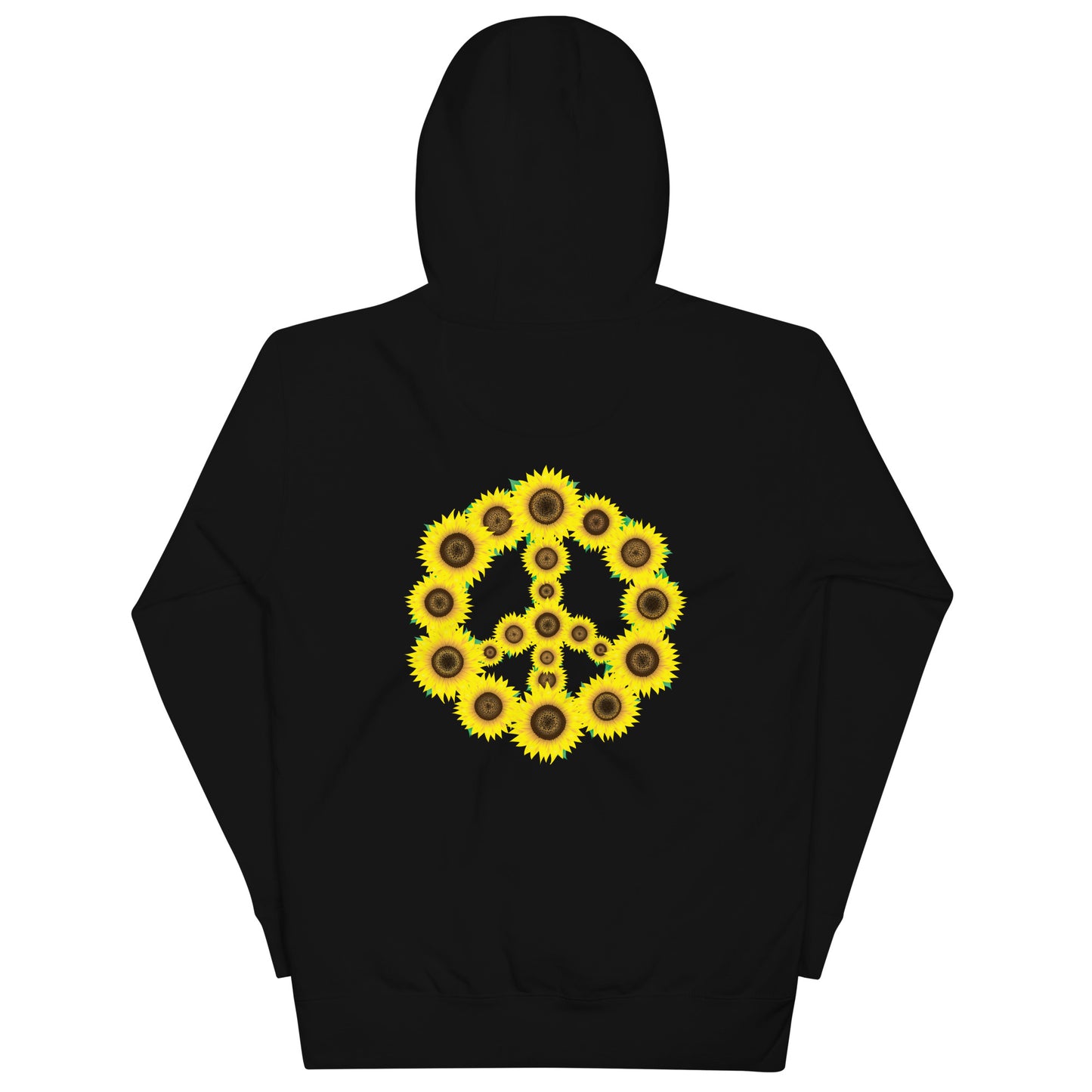 Sunflower Peace Sign Hoodie