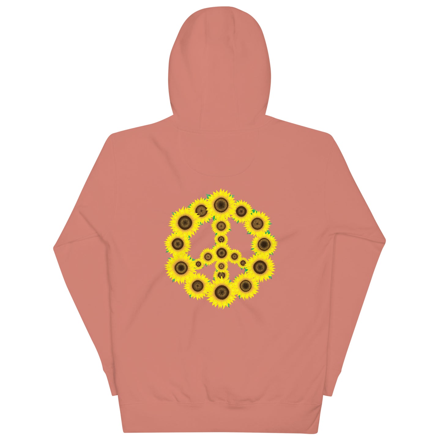 Sunflower Peace Sign Hoodie