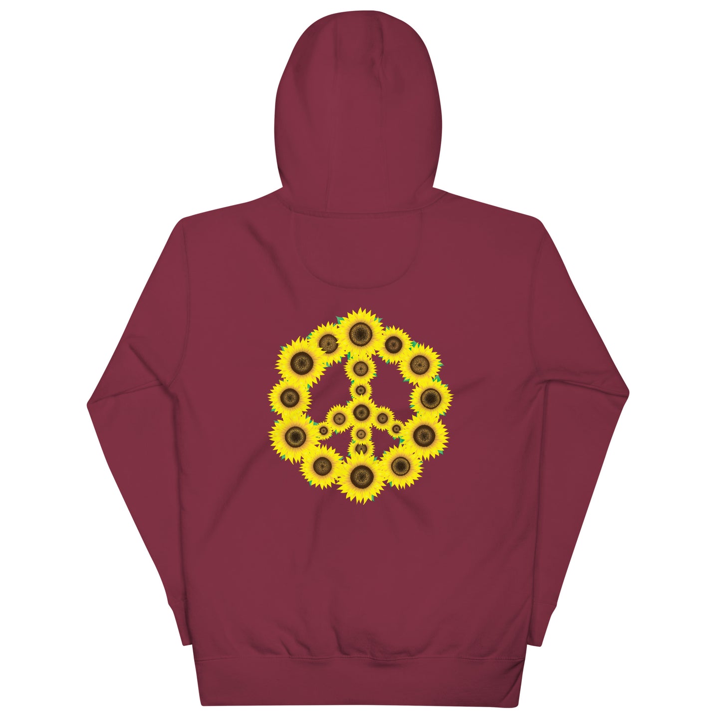 Sunflower Peace Sign Hoodie