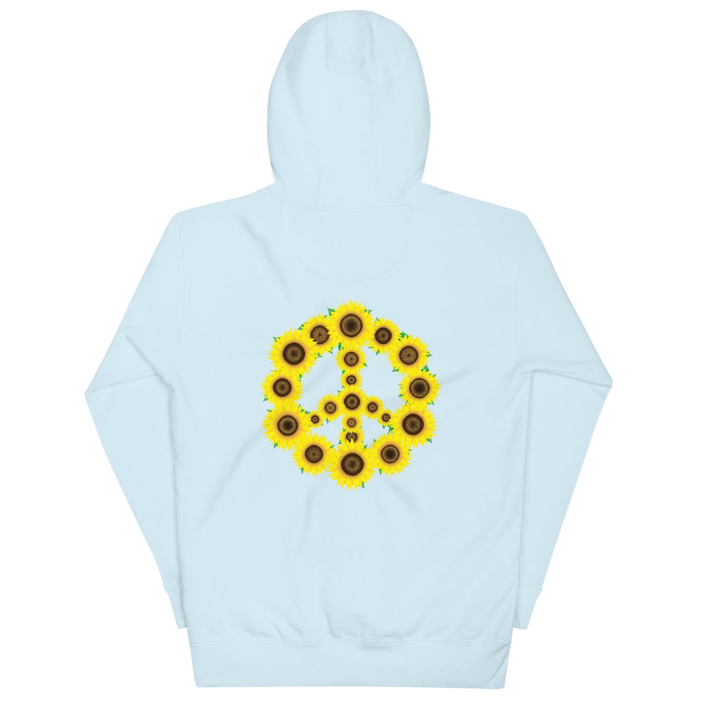 Sunflower Peace Sign Hoodie