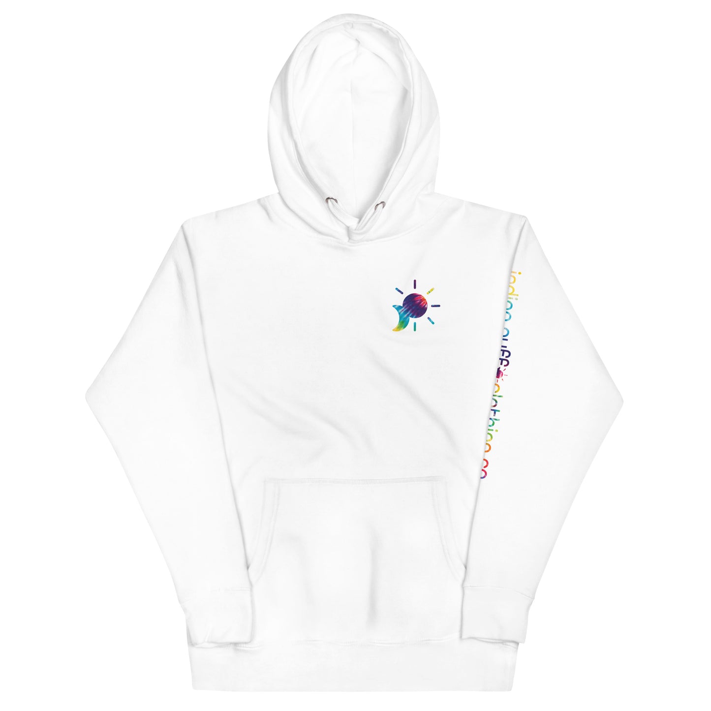 Tie Die Peace Sign Hoodie