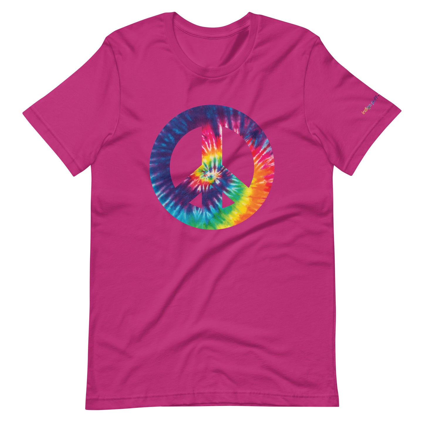 Tie Die Peace Sign Tee