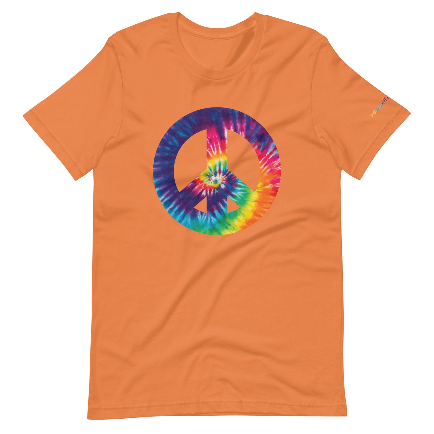 Tie Die Peace Sign Tee