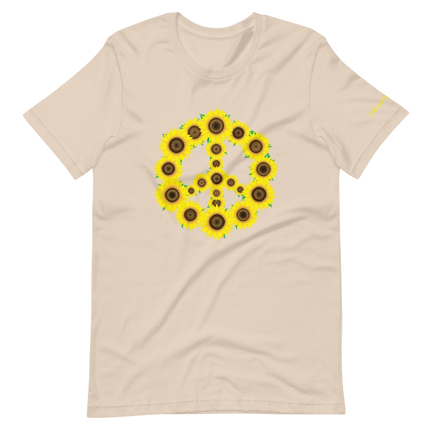 Sunflower Peace Sign Tee